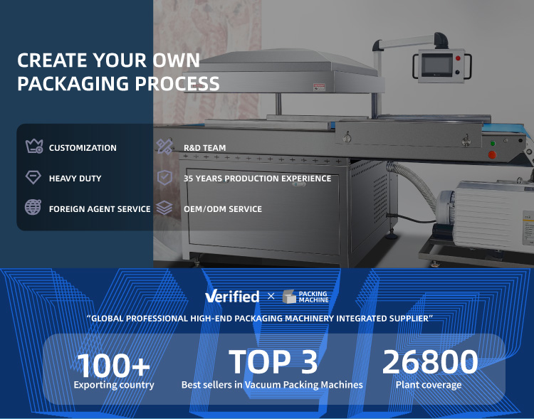 Conveyor Vacuum Packaging Machine 컨베이어 진공 포장기