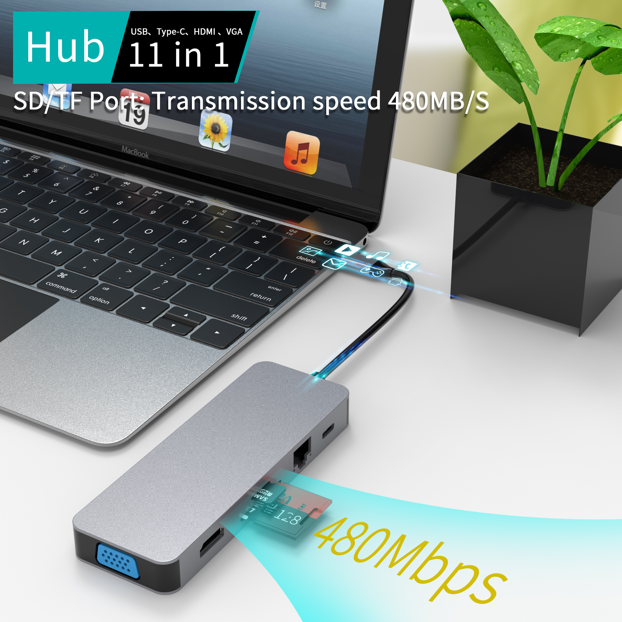 usb c hub USB C 集線器