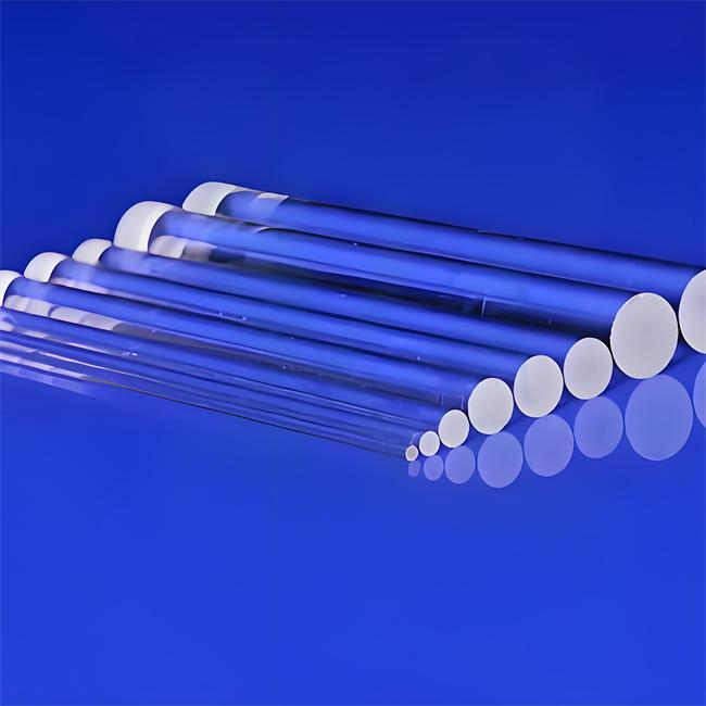 Short-cut quartz glass rod manufacturer Fabricante de varillas de vidrio de cuarzo de corte corto