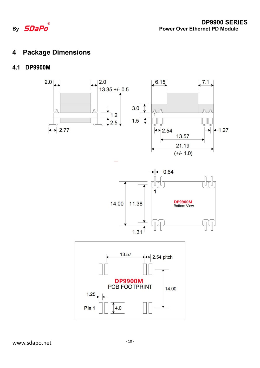 DP9900 202511Datasheet_10 DP9900 202511Scheda tecnica_10