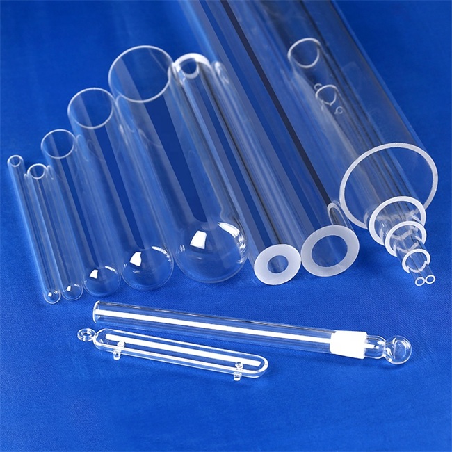 1-50mm high-purity quartz tube wholesaler Großhändler für 1-50 mm hochreine Quarzrohre