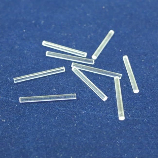 Fused Silica Glass Rods for Lamp Wick Manufacturer Quarzglasstäbe für Lampendochthersteller