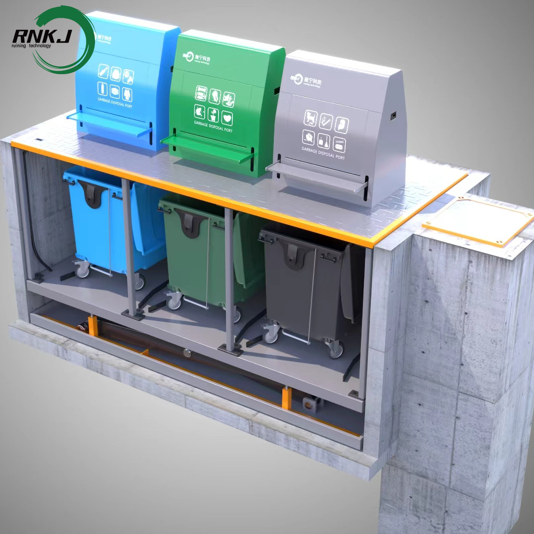 Underground Waste Classification System Sistema de clasificación de residuos subterráneos