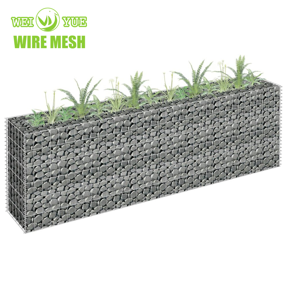 vidaxl-gabion-raised-bed-galvanised-steel-180-x-30-x-60-cm vidaxl-gabione-hochbeet-verzinkter-stahl-180-x-30-x-60-cm