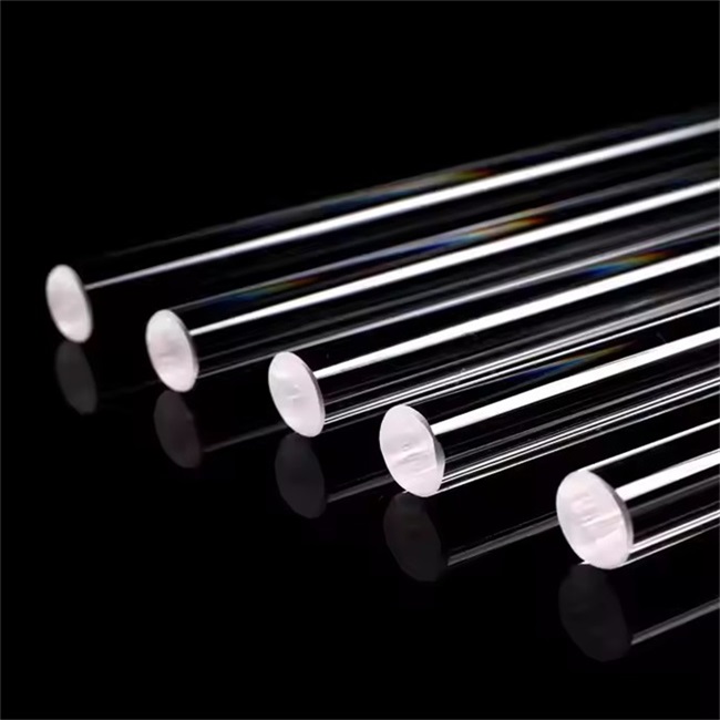 Low dispersion performance quartz rod قضيب كوارتز ذو أداء منخفض التشتت