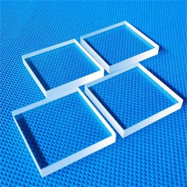 High transmittance protective cover quartz glass plate Quarzglasplatte mit hoher Lichtdurchlässigkeit und Schutzabdeckung