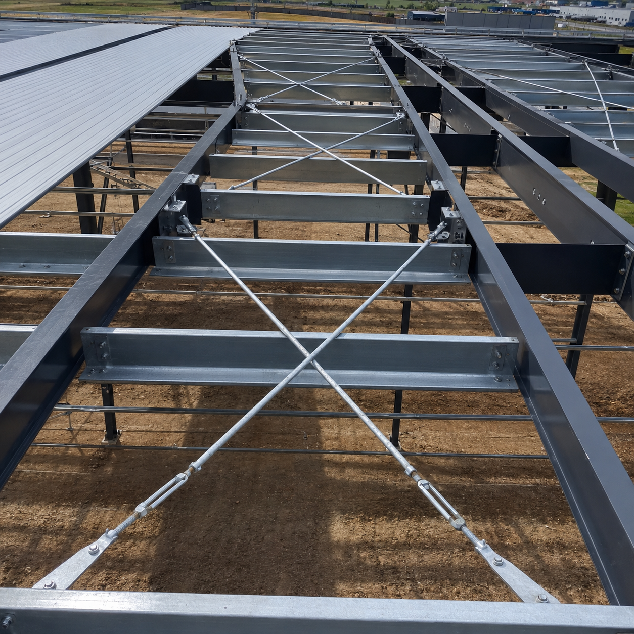 Roof Bracing System (12) Córas Brasála Díon (12)