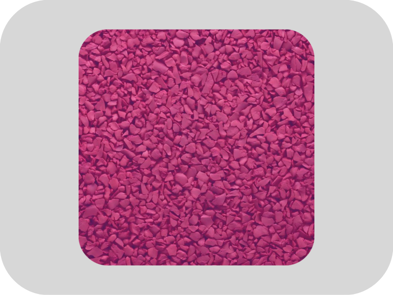 Antioxidant red EPDM rubber granules Granuli di gomma EPDM rossa antiossidante