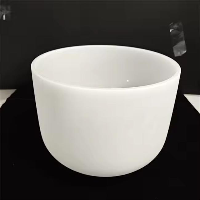 High-purity milky white quartz crucible Price Preço do cadinho de quartzo branco leitoso de alta pureza