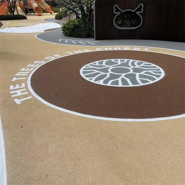 Anti slip rubber granules Granulés de caoutchouc antidérapants