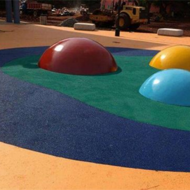 EPDM dark brown rubber granules Dunkelbraunes EPDM-Gummigranulat