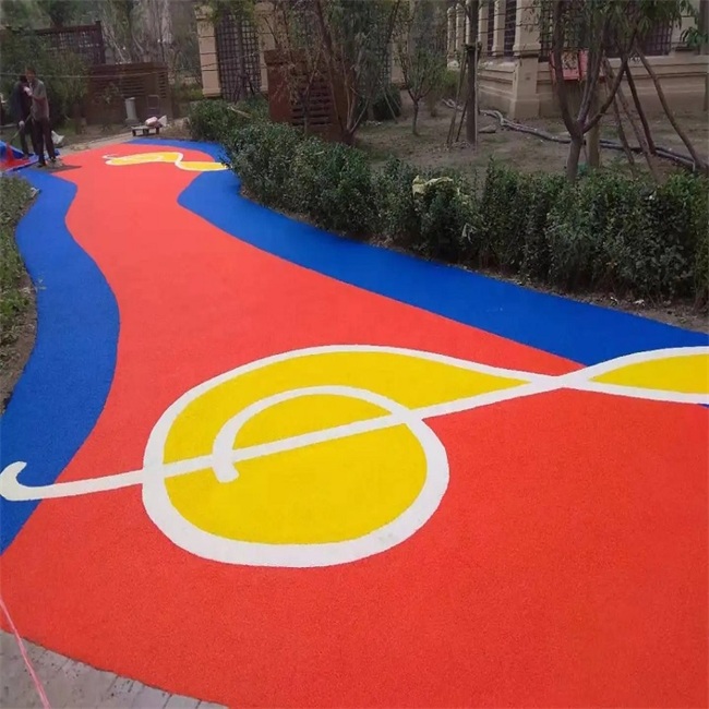 Anti aging color EPDM rubber granules حبيبات مطاطية ملونة مضادة للشيخوخة EPDM