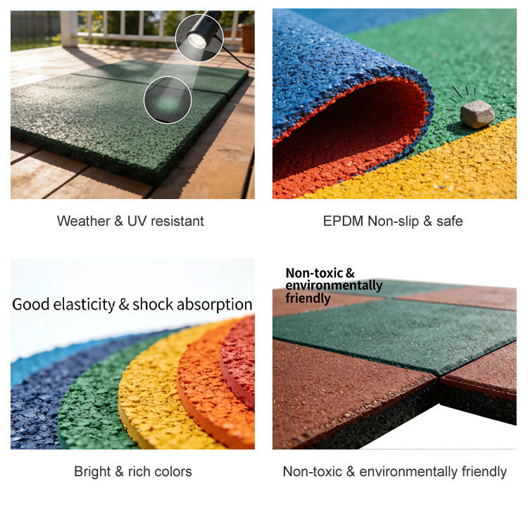 EPDM granules Advantage ميزة حبيبات EPDM