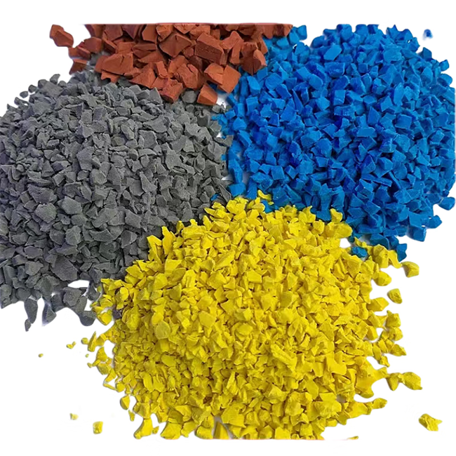 Blue EPDM granules Blauwe EPDM-korrels