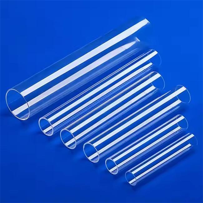 High frequency furnace quartz heating tube supplier Lieferant von Quarzheizrohren für Hochfrequenzöfen