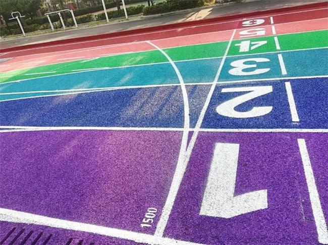 Playground purple EPDM rubber granules (1) Spielplatz lila EPDM-Gummigranulat (1)