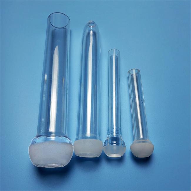 Corrosion resistant high-quality quartz tube Corrosiebestendige kwartsbuis van hoge kwaliteit
