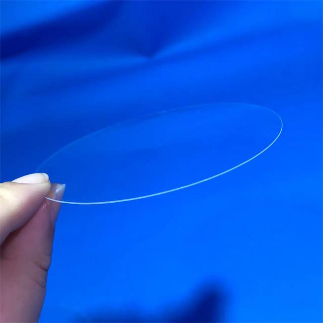 Ultra thin transparent optical quartz plate factory مصنع لوحة الكوارتز الضوئية رقيقة جداً وشفافة