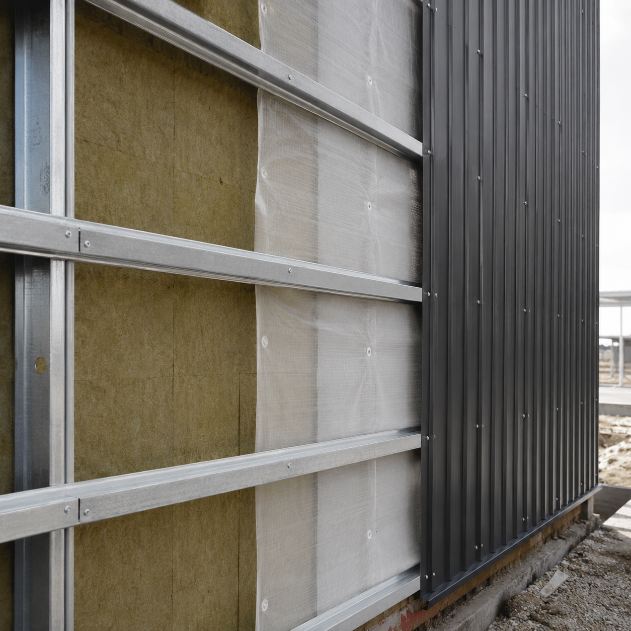 Wall Cladding System (6) Sistema de revestimiento de paredes (6)