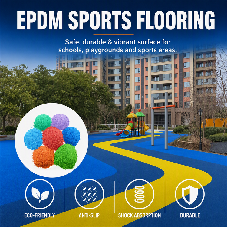 EPDM Sports Flooring EPDM-Sportbodenbelag
