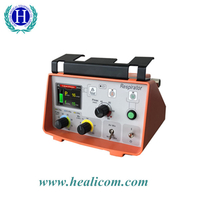 Tragbares Notfall-Beatmungsgerät auf der Intensivstation des Krankenhauses HV-20
