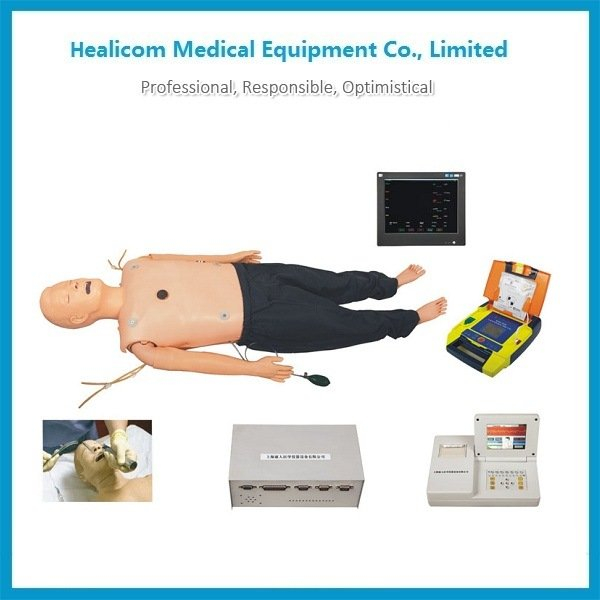 H-ACLS850 Uso de capacitación médica Maniquí / maniquí de herramienta de capacitación de ACLS de alta calidad