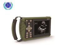Système d'échographie vétérinaire portatif de scanner d'ultrason vétérinaire de paume de poche de HV-1 Full Digital B/W