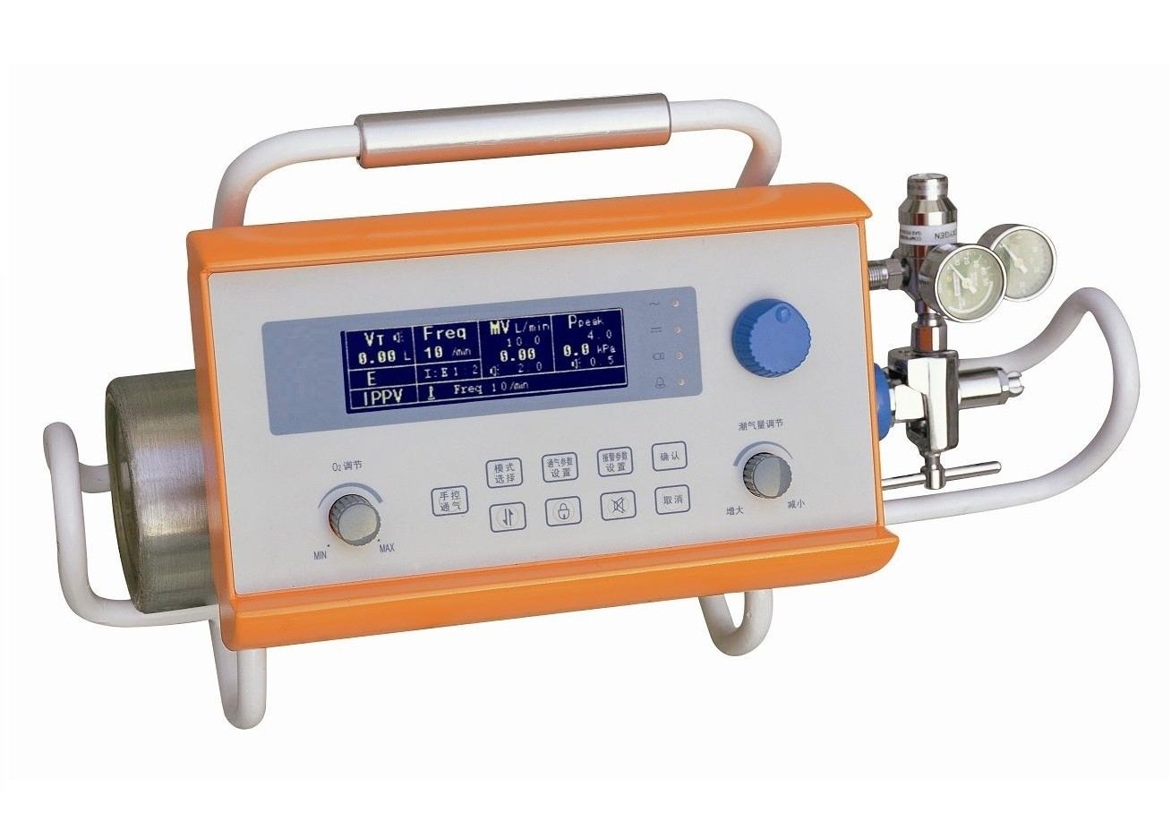 Aparato de respiración de oxígeno portátil de la máquina del ventilador HV-10