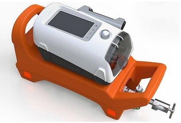 Appareil respiratoire portatif d'oxygène de machine de ventilateur HV-10