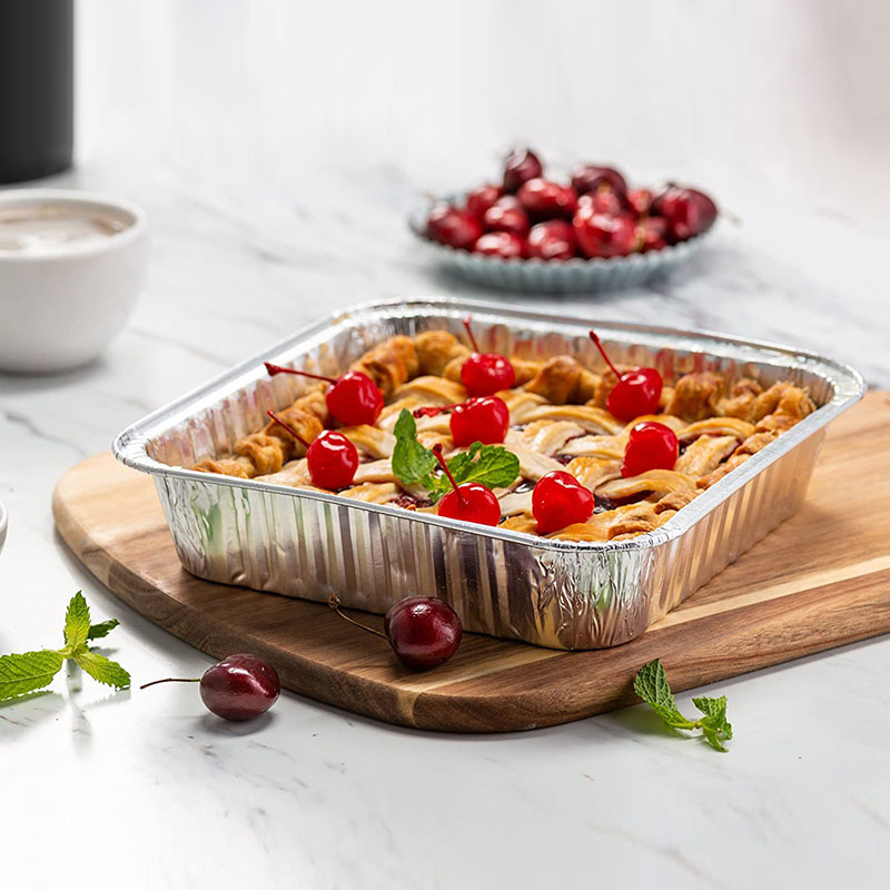 square foil tray square foil tray