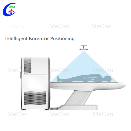 Mashiinka iskaanka xabadka 128-xabad ee Indheer-garadka Isocentric Positioning