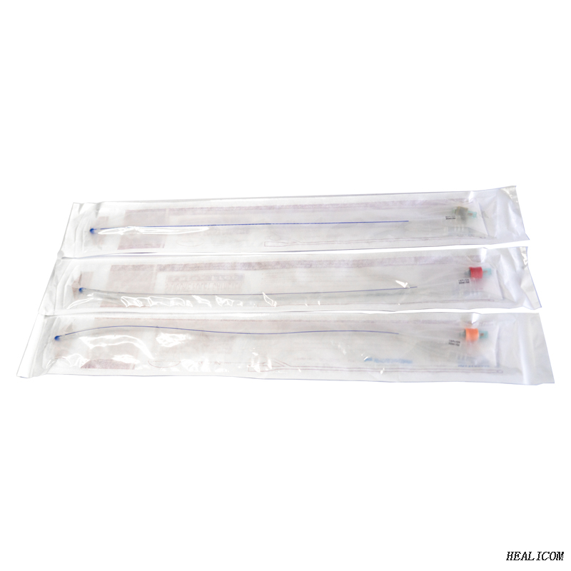 Cathéter de Foley 100 % 3 voies en silicone jetable MW84 consommable médical