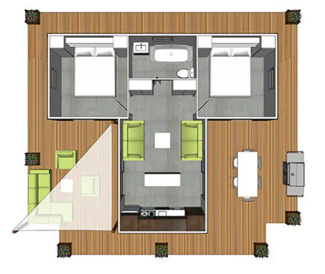 Prefab House 小房子
