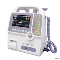HC-8000D Tragbarer biphasischer externer kardialer Defibrillator-Notfallmonitor