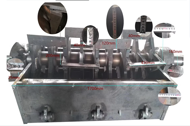 Platic Crusher Machine의 치수