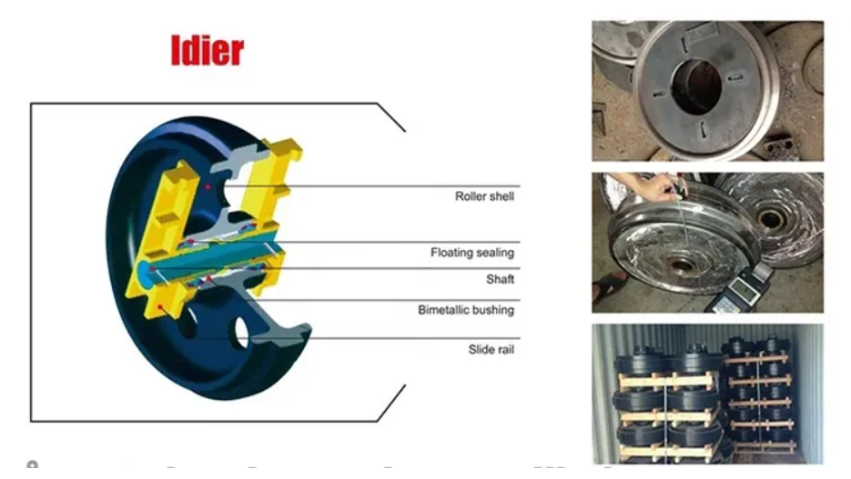Bulldozer Idler