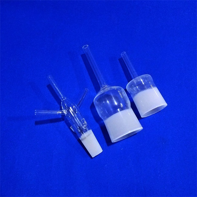3–300 mm transparentes rundes Quarzrohr