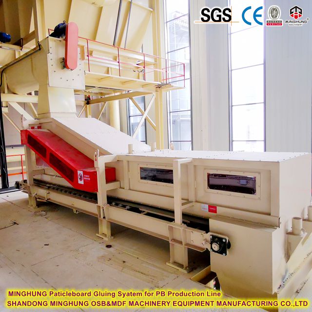 Chipboard Gluing Syatem لخط إنتاج PB