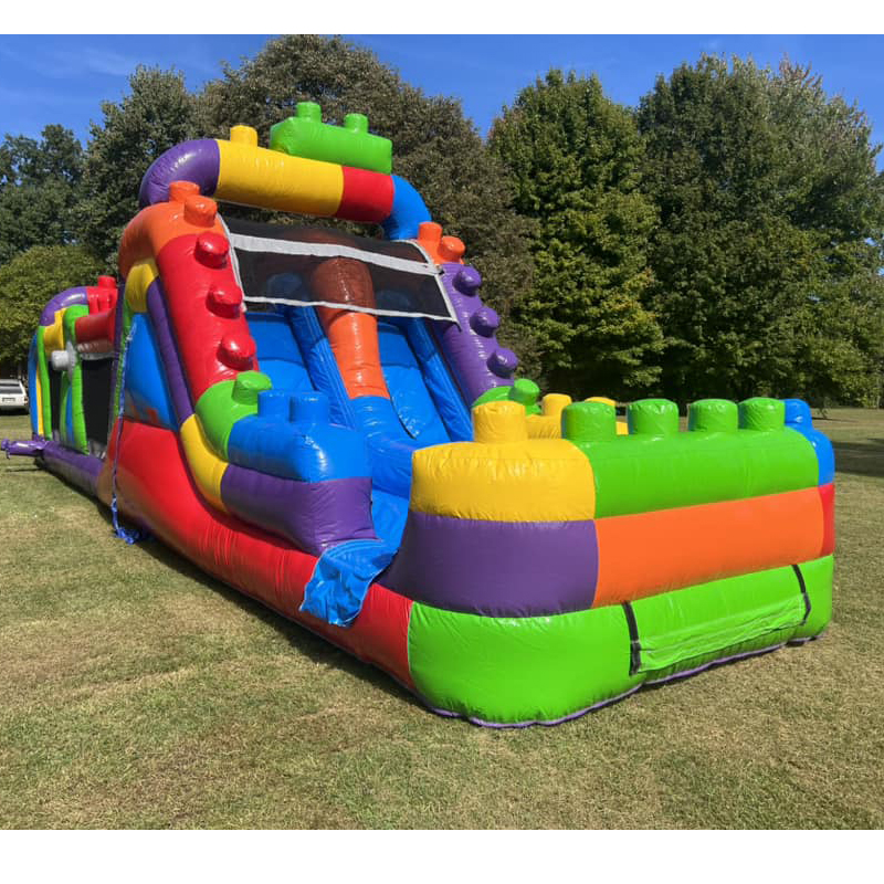 Nadmuchiwane klocki trampoliny