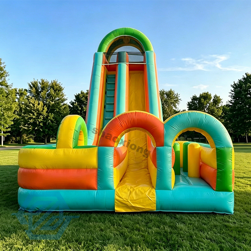 toboggan gonflable