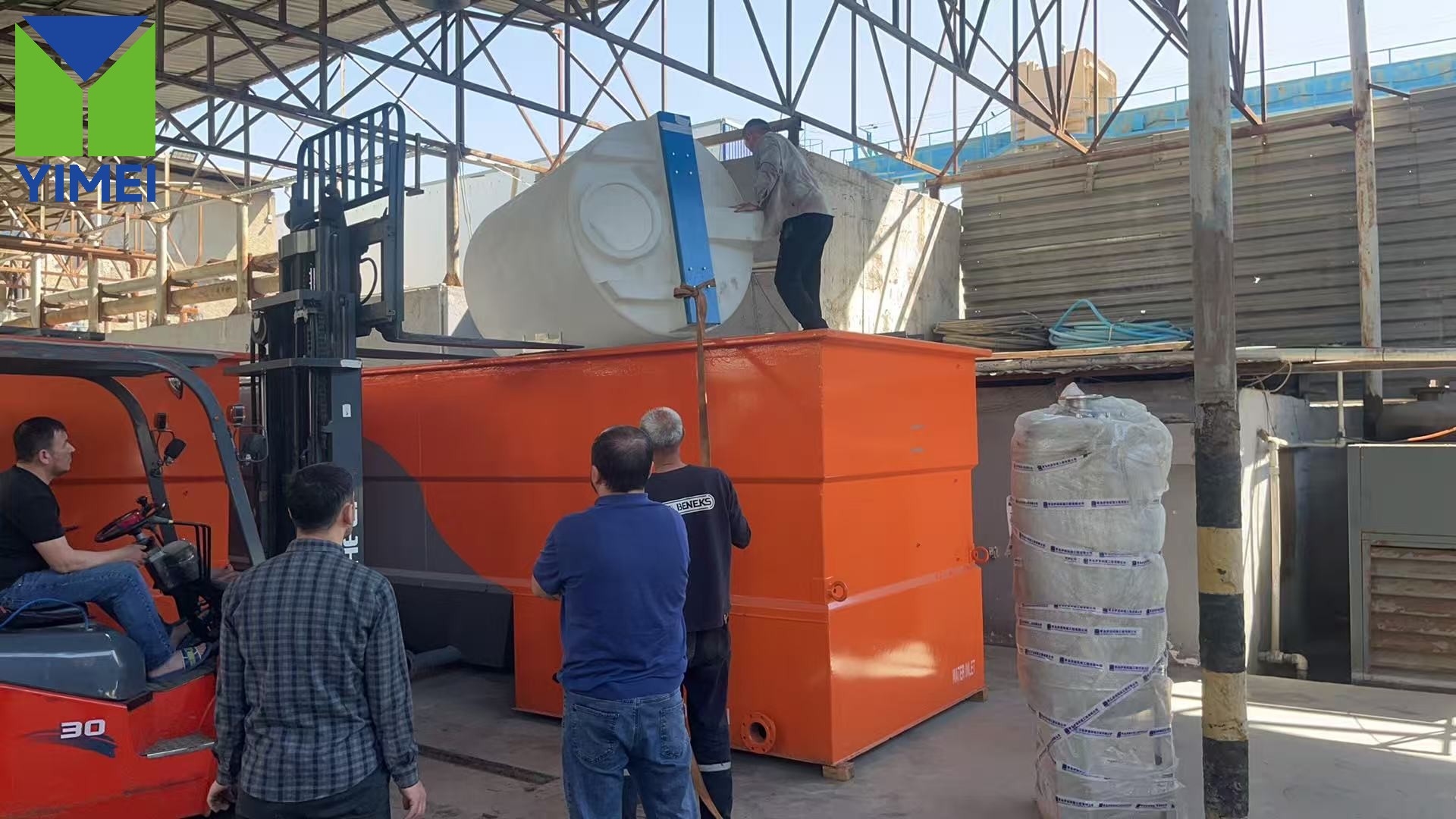 تشغيل DAF بقدرة 3000 متر مكعب في اليوم في أوزبكستان