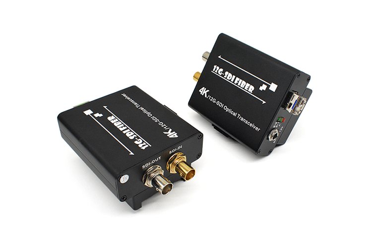 M-SD200A PRO 4K/12G двунаправленный удлинитель оптоволокна SDI