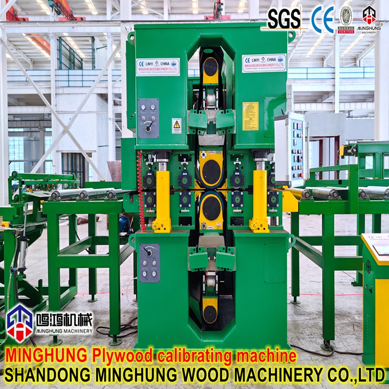 M&aacute;quina calibradora de madera contrachapada MINGHUNG