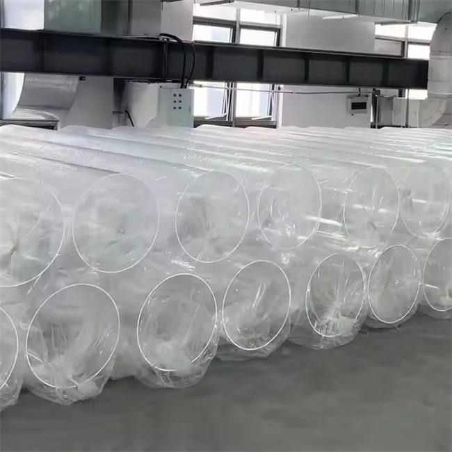 Buitendiameter 200-500 mm kwartsbuis met hoge lichtdoorlatendheid