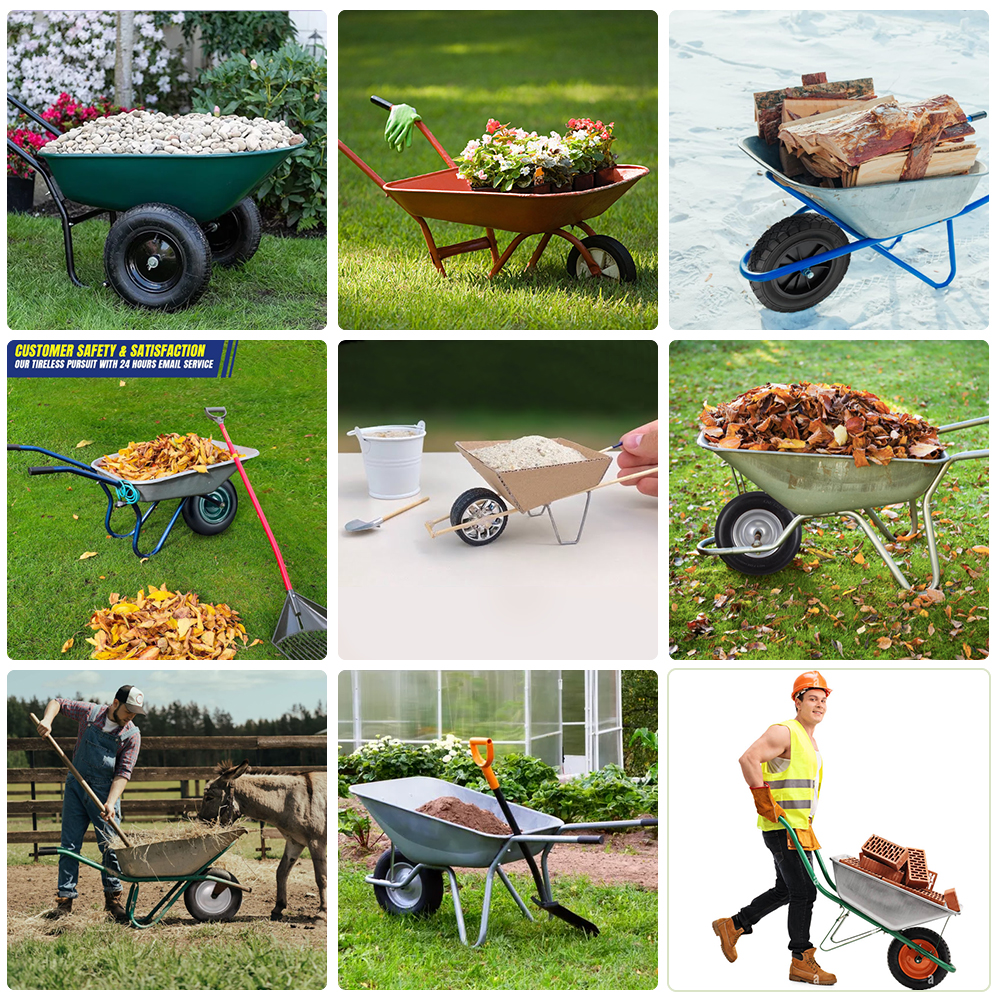 Wheelbarrow Applications - Maxtop Арба қолданбалары - Maxtop