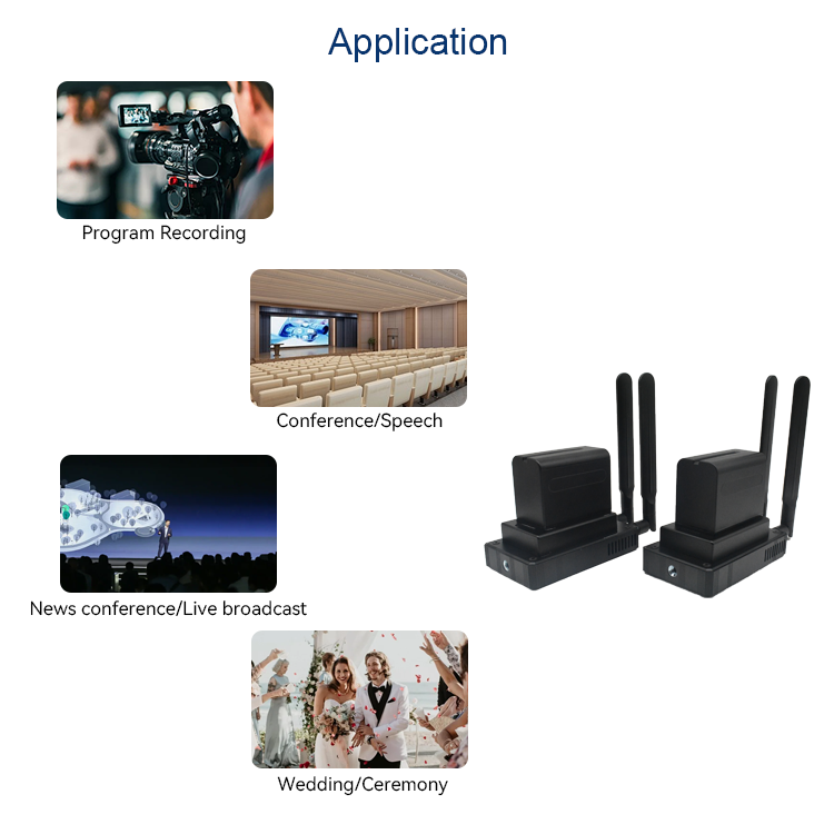 M-HW100 4K 5.8G オプション バッテリー ワイヤレス HD エクステンダー