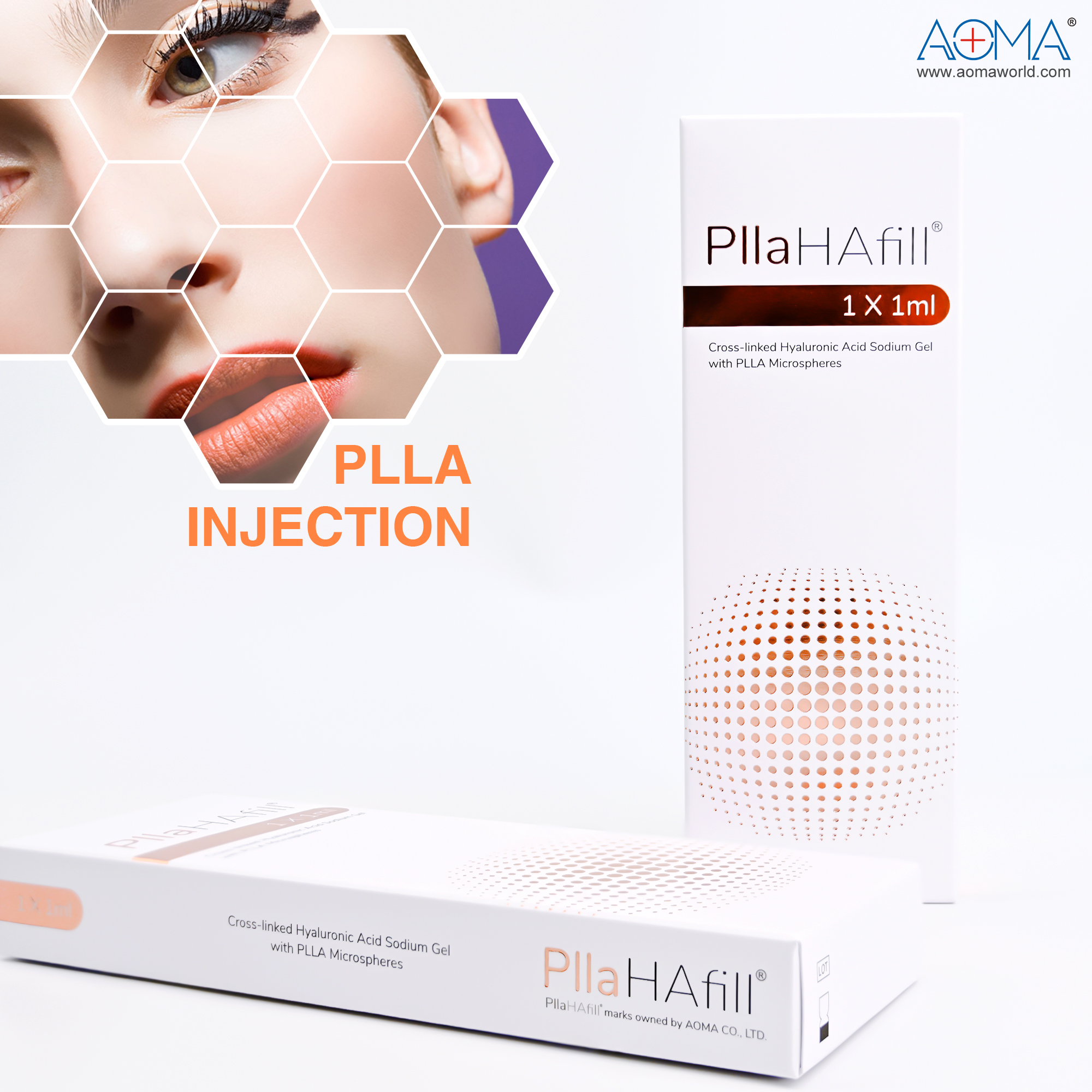 PLLA 1ML PLLA 填充物 AOMA (2)
