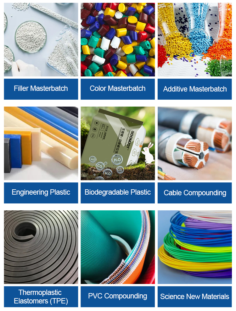 יישום של PET Granulator Line למחזור פלסטיק עם מכבש בורג יחיד