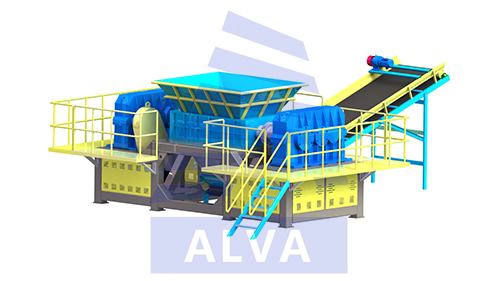 Thiết bị nghiền r&aacute;c thải quy m&ocirc; lớn