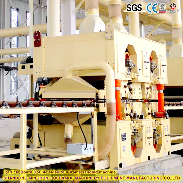 Papan Partikel Pengampelas empat sisi dua sisi